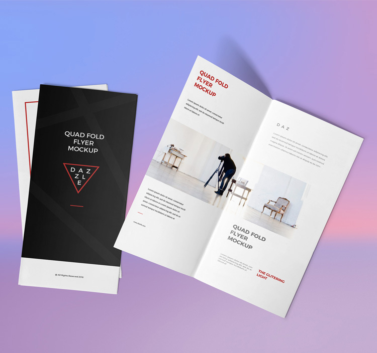 工廠異形手表產(chǎn)品目錄宣傳廣告頁(yè)彩色異形燙金雙膠紙三折頁(yè)印刷